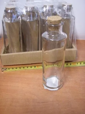 Image de 12pc bouteille en verre 175ml. + bouchon PAN9777