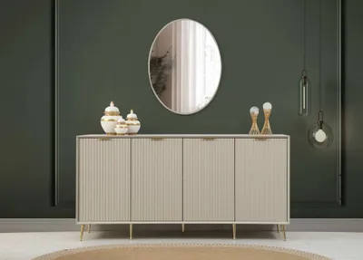 Produktbild von Skye Decor, Kale - Sanstone, Konsole, Sandstein, 100 % MELAMINBESCHICHTETE SPANPLATTEN, 180 x 45 x 90 cm