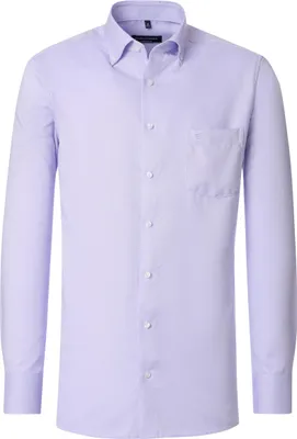 Produktbild von CASAMODA Herren Businesshemd Langarm Button-Down Comfort-Fit Lila 42