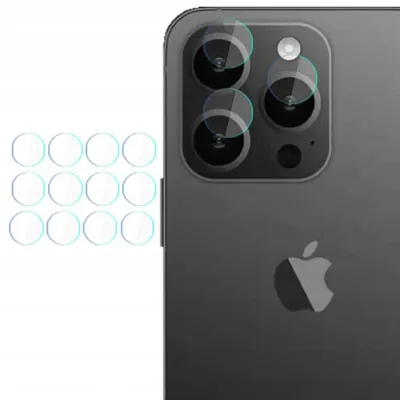 Produktbild von 3mk Objektivschutz für iPhone 15 Pro 4 Sätze