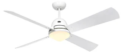 Immagine prodotto di Ventilatore da soffitto con luce e telecomando Libeccio Bianco