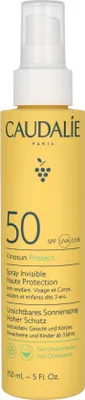 Produktbild von Caudalie Vinosun Protect Unsichtbares Sonnenspray Hoher Schutz LSF 50 150 ml, Sonnenschutzmittel, Körper, Spray, Feuchtigkeitsspendend, Schutz, Beruhigend, Jeder Hauttyp, 150 ml