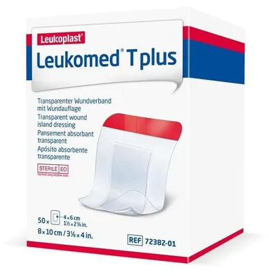 Image de Leukomed transp.plus pansements stériles 10x20 cm 50 pces