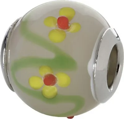Produktbild von CEM Glasbeads Drops Beads Glaskugel 925/Silber CD807