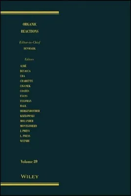 Obrázek produktu pro Organic Reactions, Volume 89