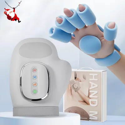 Produktbild von Intelligentes Handmassagegerät mit Wärme & Kompression, Shiatsu-Massagegerät gegen Karpaltunnelsyndrom & Arthrose, Geschenk für Frauen & Männer