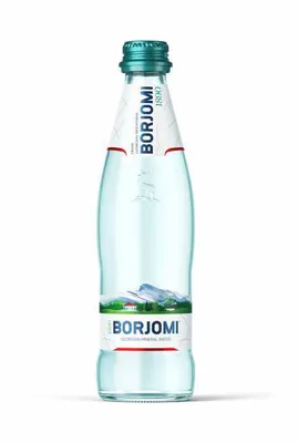 Obrázek produktu pro Borjomi přírodní minerální voda s bublinkami 330 ml