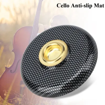 Produktbild von Cellomatte, Kunststoff + Metall Cello-Anti-Rutsch-Pad für Cello-Endstifthalter Cello-Übungsbodenschutzzubehör