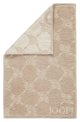 Produktbild von Gästetuch - Beige - Baumwolle - 30 x 50 cm - mit Kornblumenmuster