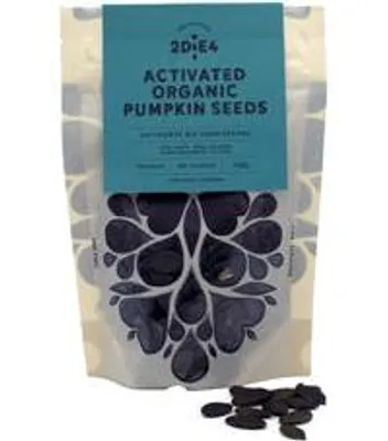 Produktbild von 2DiE4 Live Foods: Aktivierte  Kürbiskerne (100g)