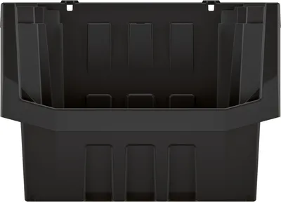 Produktbild von Stapelbox Sichtlagerkästen Stapelkästen Lagerboxen für Werkstatt Garage Kunststoff Schwarz Werkzeugbehälter Kistenberg TRUCK MAX 30