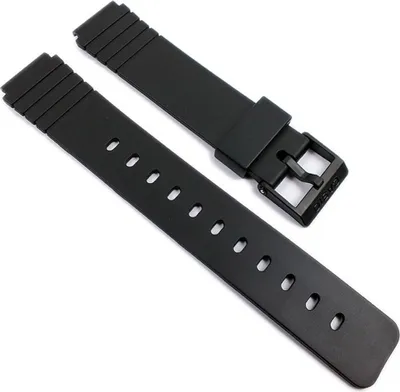 Produktbild von Casio Schwarz Gurtband 10224223 für MW-57-7BVL MW-57-7BVMQ MW-57-7BVUL 16mm