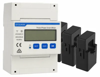 Produktbild von Hoymiles Stromzähler DTSU666 inkl. 3x 250A Stromwandler (CT-3*250A)