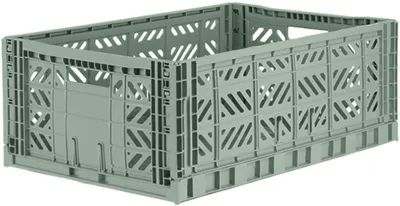 Produktbild von Aykasa Faltbox Klappbox ALMOND GREEN grün maxi