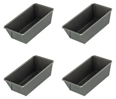 Image de Lot de 4 mini moules à cakes 15 cm Zenker Special Mini