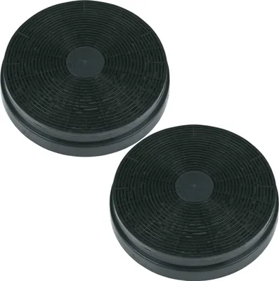Produktbild von 2 STK Kohlefilter Aktivkohlefilter Respekta PKM MIZ0023N Haubenfilter Dunstabzugshaube Ablufthaube passend auch Baumatic ST1 Bomann KF561 PKM CF110