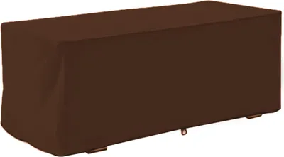 Obrázek produktu pro Zahradní voděodolný kryt na úložný box s ochranou proti UV záření 123 x 62 x 55 cm (káva)