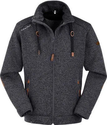 Produktbild von Maul Herren Lichtenau Strickfleecejacke black 56