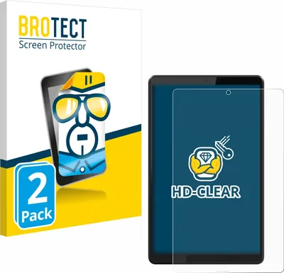Produktbild von 2x Für Lenovo Tab M8 Schutzfolie BROTECT Displayschutz Display Schutz Folie Klar Transparent