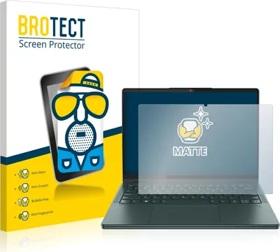 Produktbild von 2x BROTECT Schutzfolie für Lenovo Yoga 6 13.3" (7. Gen.) Displayschutz Displayschutzfolie Folie Matt Entspiegelungsfolie