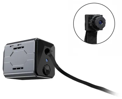 Produktbild von Tragbare Mini-WiFi-Kamera mit PIR-Sensor Zetta Z9 mit externem Pinhole-Objektiv
