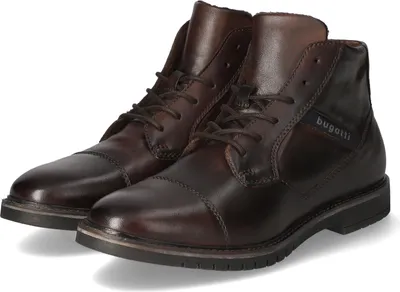 Produktbild von Bugatti Stiefeletten Herren Glattleder Braun Größe: 43