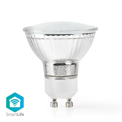 Image de NEDIS LED-Lampe WLAN GU10 4.5W 330lm 2700K Andr/IOS wws 1Stk WIFILW11CRGU10