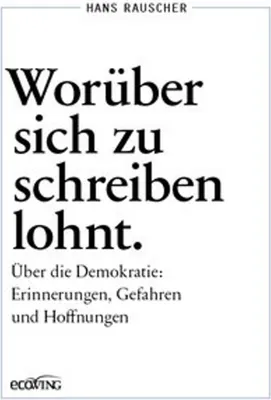 Immagine prodotto di Worüber sich zu schreiben lohnt