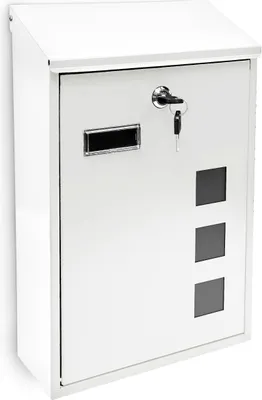 Immagine prodotto di relaxdays 10017417_49 relaxdays Briefkasten weiß