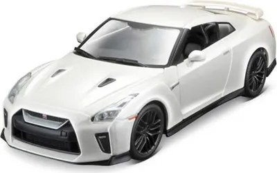 Produktbild von BBU 1:24 Plus Nissan GT-R 2017 weiß 21082WT