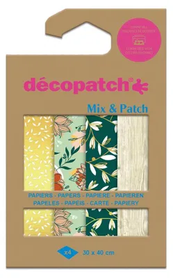 Obrázek produktu pro Décopatch DP035C, Umělecký papír, 4 listy