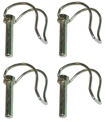 Productafbeelding van 4 x Buisklepplinten - Klapsplinten 8 x 45 mm - Borgpen