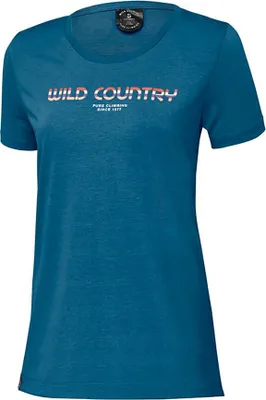 Immagine prodotto di Wildcountry Stamina Kurzarm-t-shirt Blau M Frau Blau M