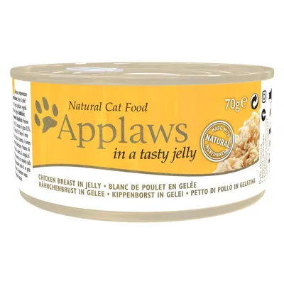 Produktbild von Applaws Katzen Nassfutter Huhn in Gelee 70g