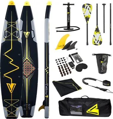 Obrázek produktu pro Stand Up Paddle Board – nafukovací SUP YellowV Heartbeat 14" Niagara – 426 cm – vícedenní výlety