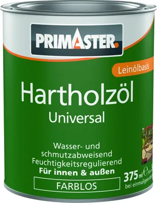 Produktbild von Primaster Hartholzöl Universal 375 ml farblos
