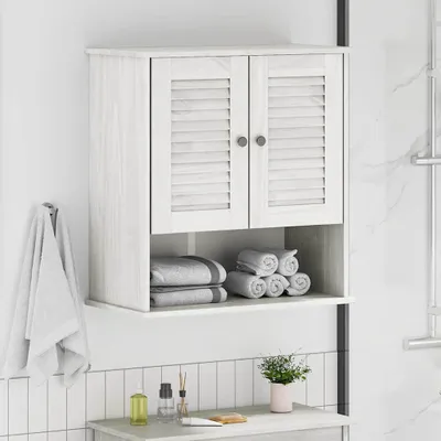 Immagine prodotto di Maison Exclusive - Mobile da bagno VIGO Bianco e bianco antico 67,5 x 34 x 71,5 cm