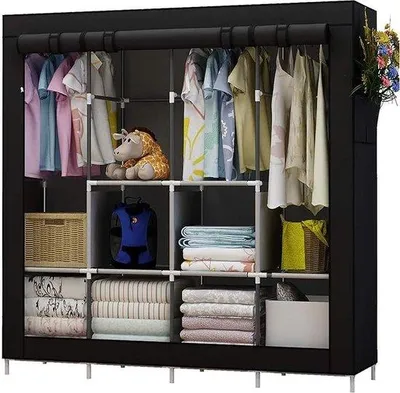 Productafbeelding van Famanu Kledingkast - Robuuste constructie - 167 x 45 x 170 cm