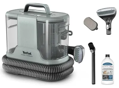Obrázek produktu pro Tefal , Mokrý, Air-clean, HEPA, Filtrování, Koberec, Holá podlaha, Čalounění, Matrace, 400 W, 70 dB