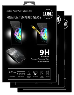 Produktbild von 3X Panzer Schutz Glas 9H Tempered Glass Display Schutz Folie Display Glas Screen Protector kompatibel mit Motorola Moto Edge 20