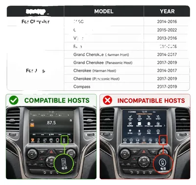 Produktbild von Decoder-Box, kabelloses CarPlay, Android Auto, Für Dodge