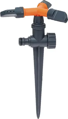 Obrázok produktu pre Trojramenný zavlažovač so zemným hrotom, plastový