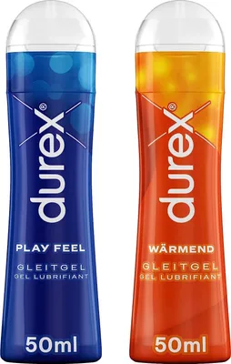 Produktbild von Durex Play Gleitgel Ausprobierpaket | Feel & Wärmend (2 x 50ml)
