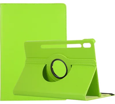 Produktbild von Mobigear DuoStand Tablet-Hülle für Samsung Galaxy Tab S9 Plus – Drehbarer Klappetui – Grün