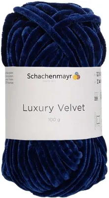 Obrázok produktu pre Schachenmayr Luxury Velvet 00050 Navy Pletacia priadza