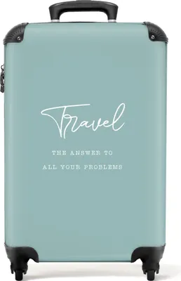 Produktbild von NoBoringSuitcases.com - Koffer Reisekoffer - Passt in 55x40x20 cm und 55x35x25 cm - Wochenendtasche für Frauen und Männer - Hardcase Handgepäcktrolley - Rollkoffer Erwachsene - Rollkoffer Reisekoffer - Rollkoffer leichtHandgepäck Koffer 55x35x20 cm, 36L,
