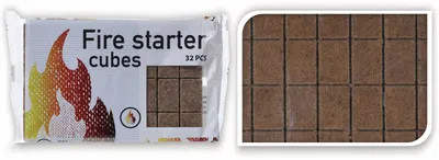 Produktbild von Grill- und Kaminanzünder, Kiefernsägemehl, 32 Stück