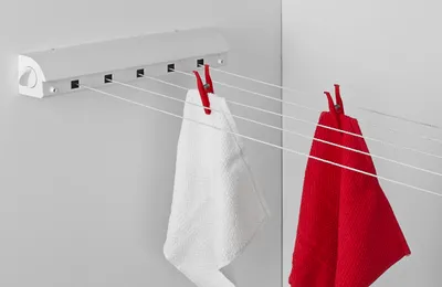 Produktbild von Wand-zu-Wand-Wäschetrockner für die Badewanne 21 m Leinenlänge