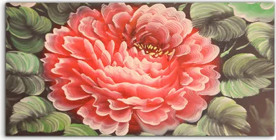 Produktbild von Coloray Acrylbild 140x70  Wandbild Acrylbilder Chrysanthemen blüten Blumen Wiese