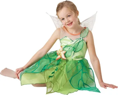 Produktbild von Disney's Tinkerbell Kostümkleid für Kinder Kindergröße: 104
